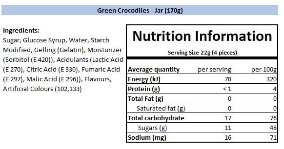 Nutritional Information