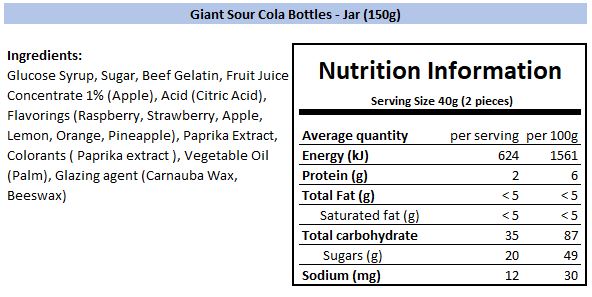 Nutritional Information