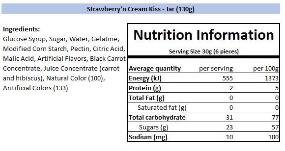 Nutritional Information