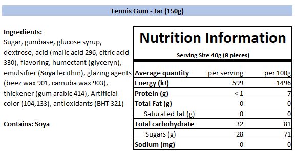 Nutritional Information